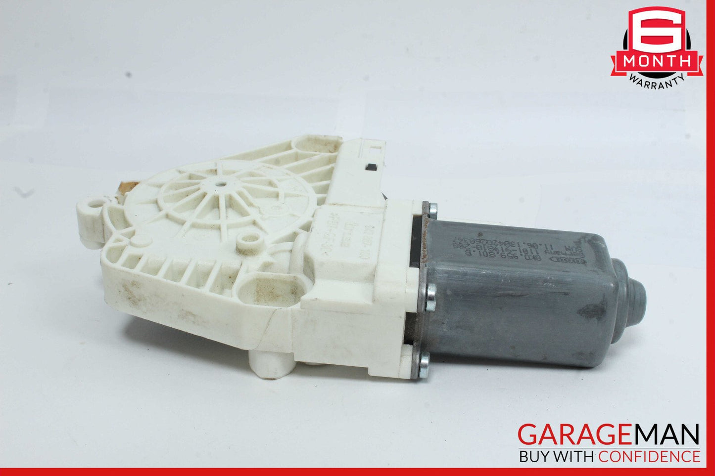 12-18 Audi A7 Rear Left Driver Side Door Window Regulator Motor Unit OEM