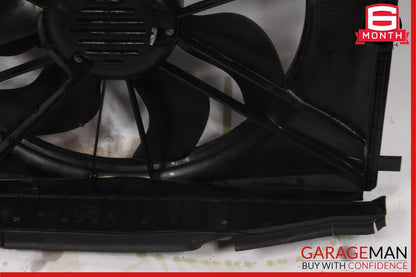 08-18 Mercedes E350 C300 E250 Engine Radiator Cooling Fan Motor Shroud Assembly