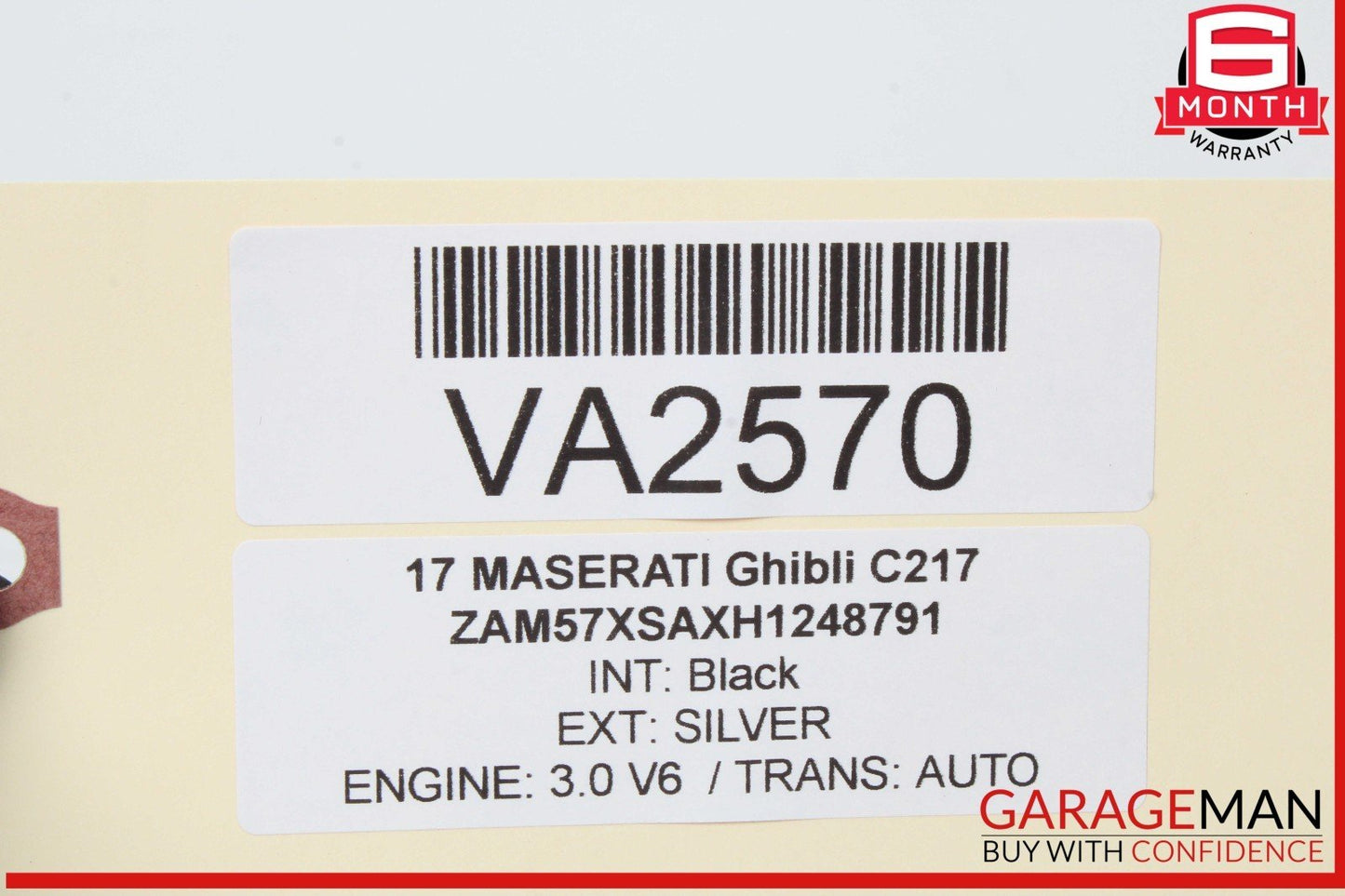 14-20 Maserati Ghibli Levante Front Right or Left Side Seat Adjustment Switch
