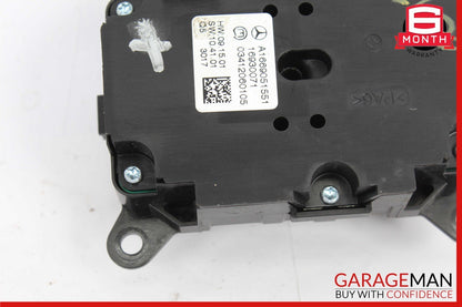 13-16 Mercedes-Benz GL450 X166 Suspension Control Switch 1669051551 Genuine