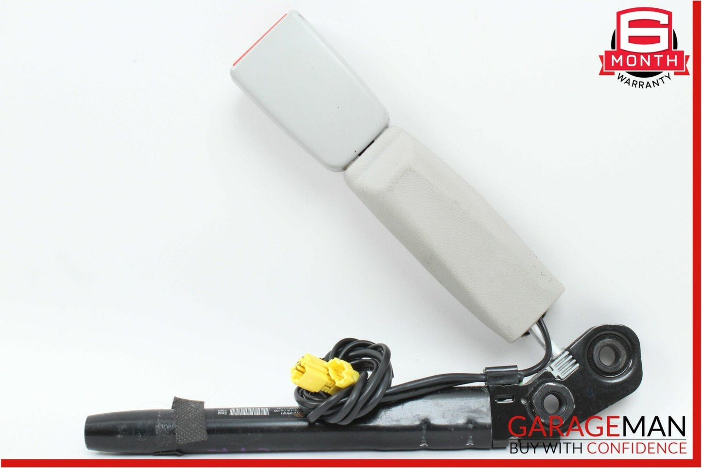 07-13 Mercedes S550 CL600 Front Right Seat Belt Seatbelt Receiver Buckle Grey