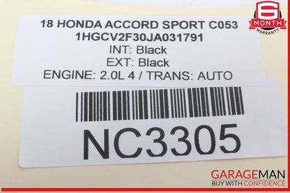 18-20 Honda Accord Sport Noise Cancellation Control Module Unit OEM
