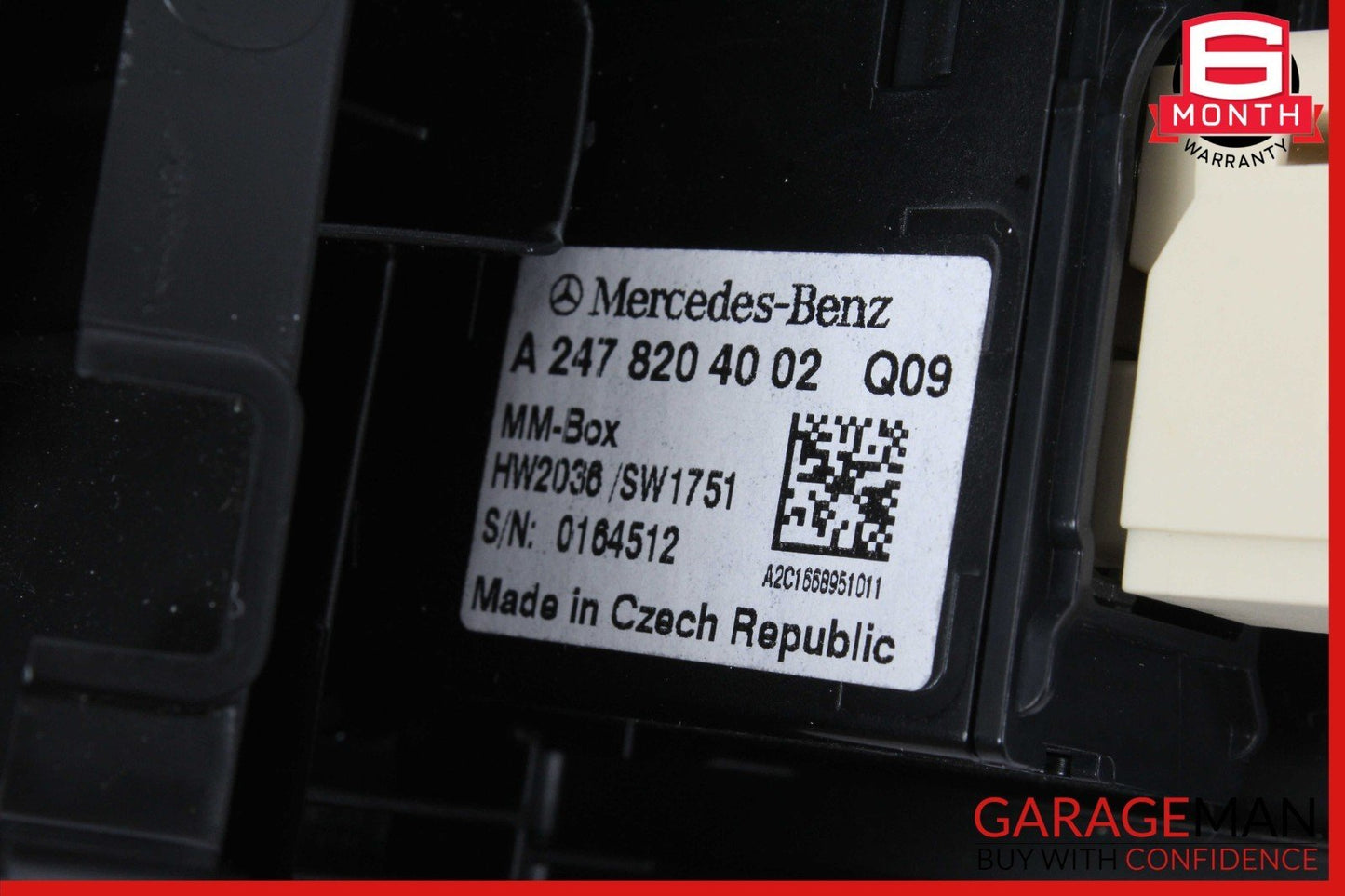20-25 Mercedes W118 CLA250 GLB250 Center Console Dual USB-C Aux Jack Media Port