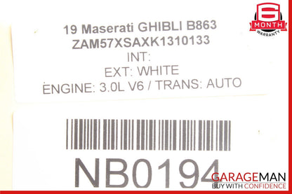 14-24 Maserati Ghibli Front Right Passenger Side Suspension Upper Control Arm