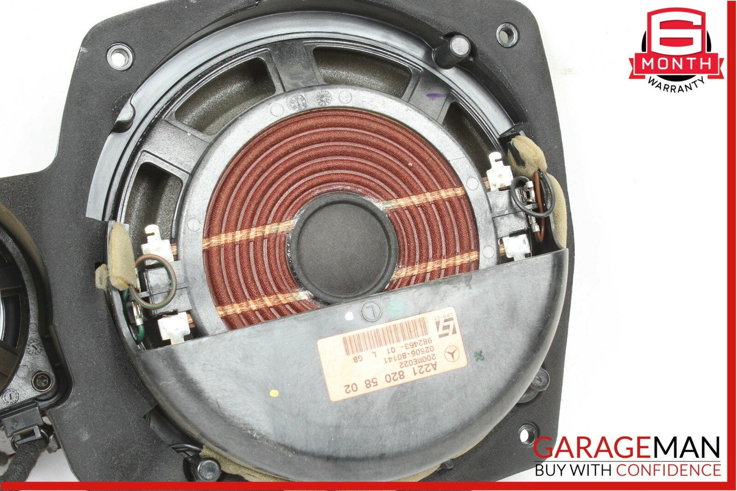 07-09 Mercedes W221 S550 S63 AMG Front Left Side Door Sound Speaker Logic OEM