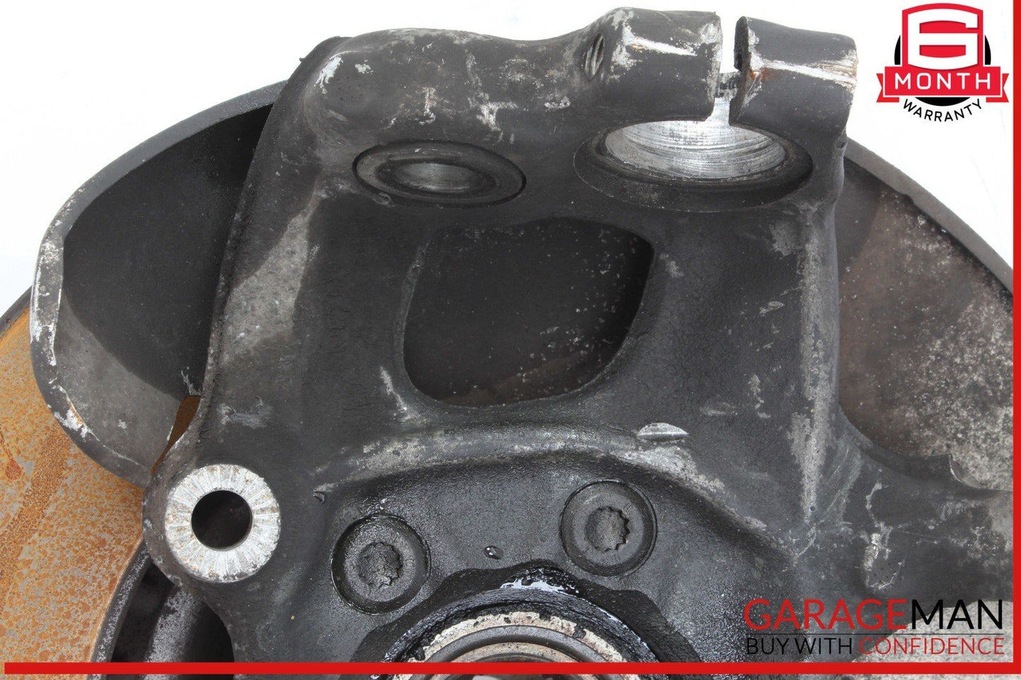 12-18 Audi Q5 A7 Front Right Passenger Side Spindle Knuckle Wheel w/ Rotor Disc