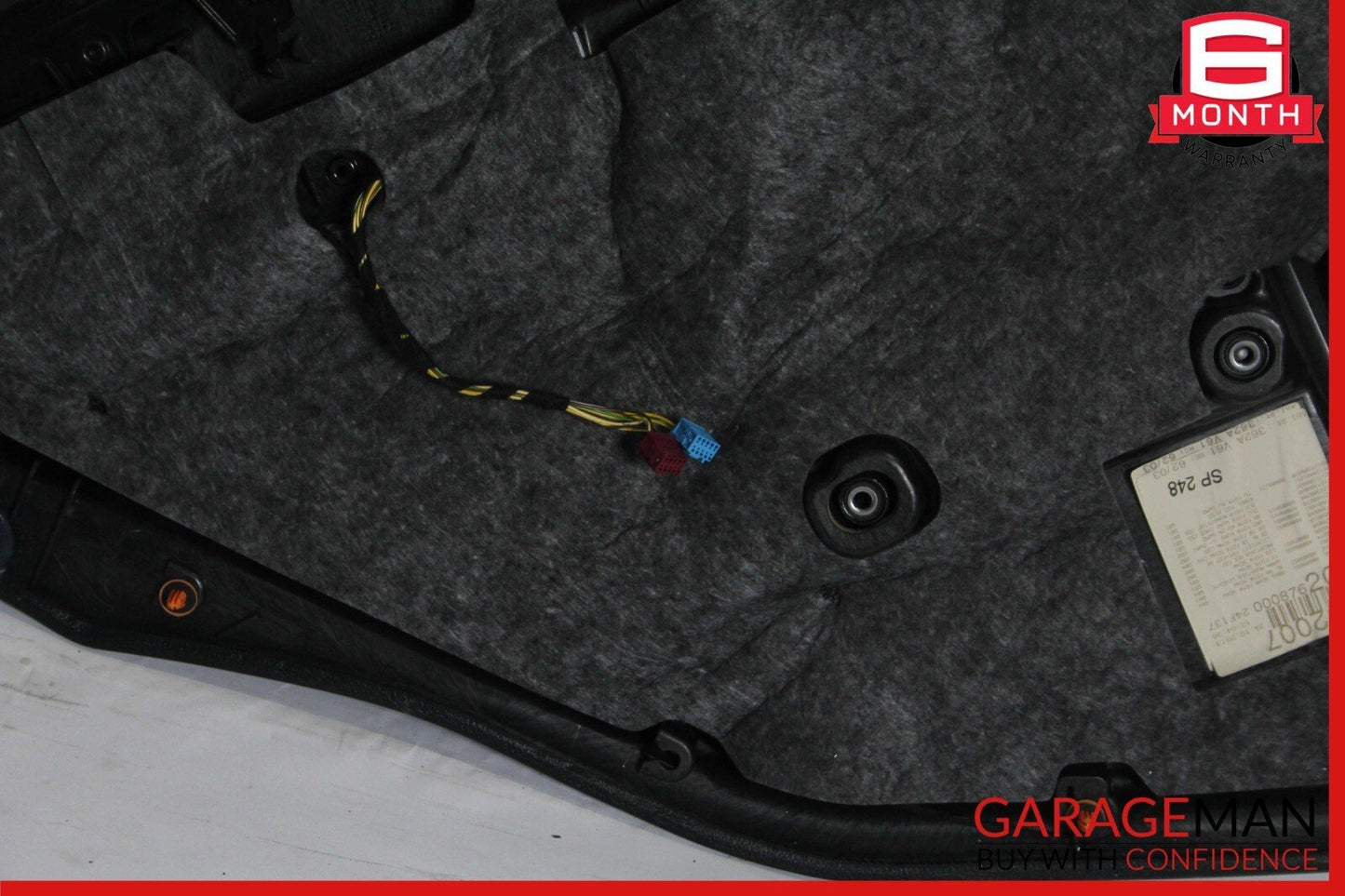 14-16 Mercedes W212 E500 E550 Rear Right Side Interior Door Panel Assy Black