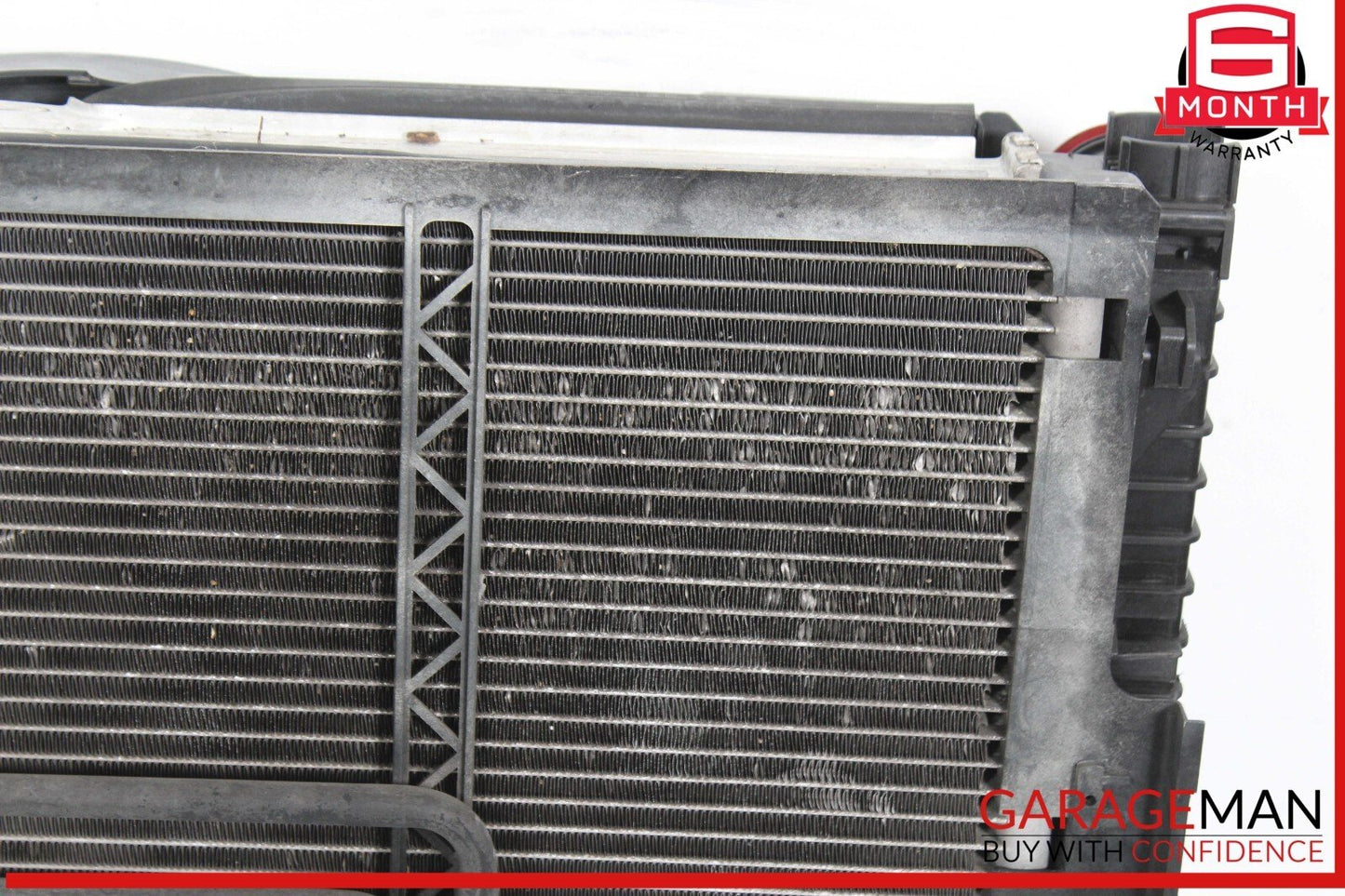 07-09 Mercedes W221 S550 Engine Cooling Radiator AC A/C Condenser Assembly OEM
