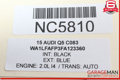 13-17 Audi Q5 Gas Pedal Throttle Accelerator Module 8K1723523A OEM