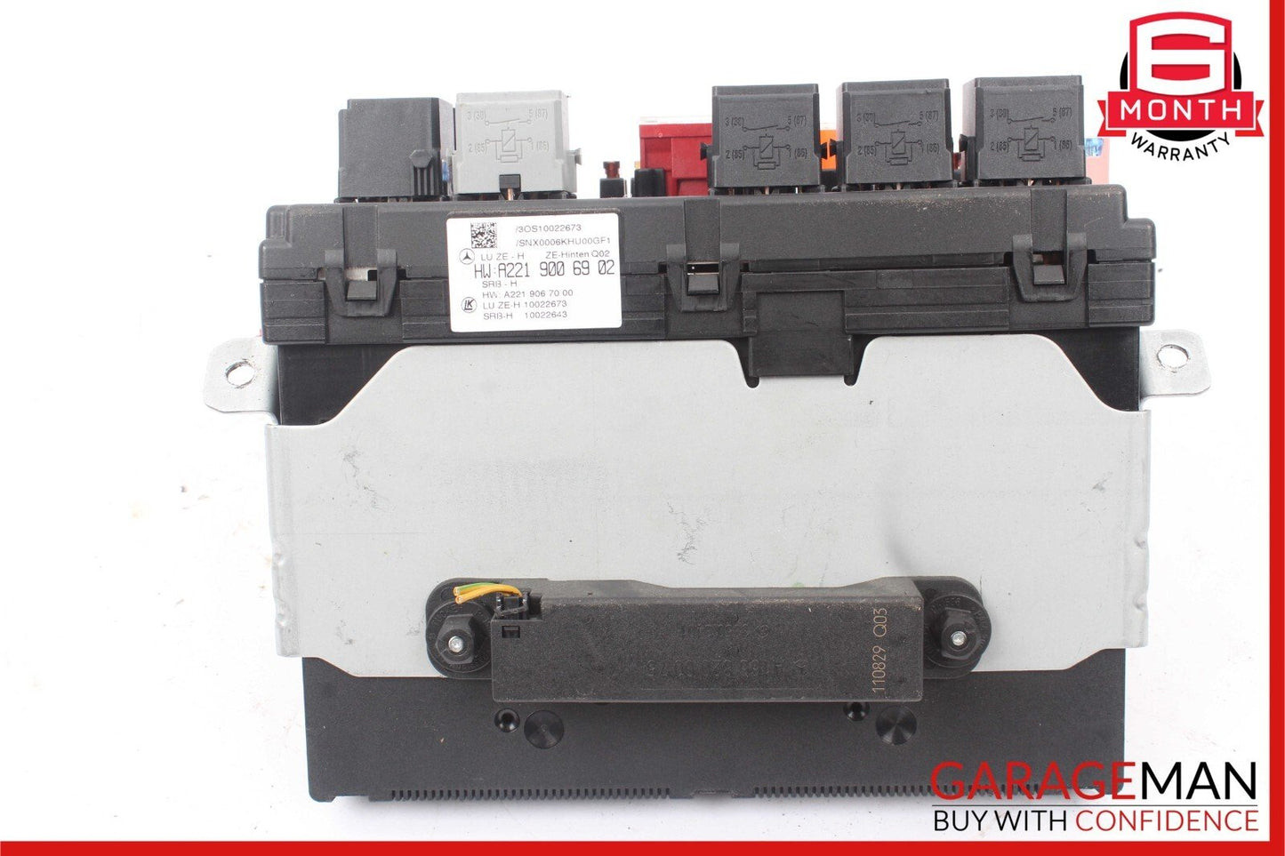 07-13 Mercedes W221 S500 S400 Rear Sam Fuse Box Relay Control OEM