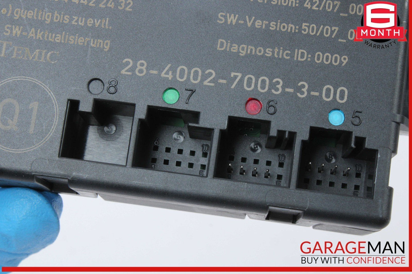 08-18 Mercedes X204 GLK350 C300 Rear Right Side Door Control Module Unit OEM
