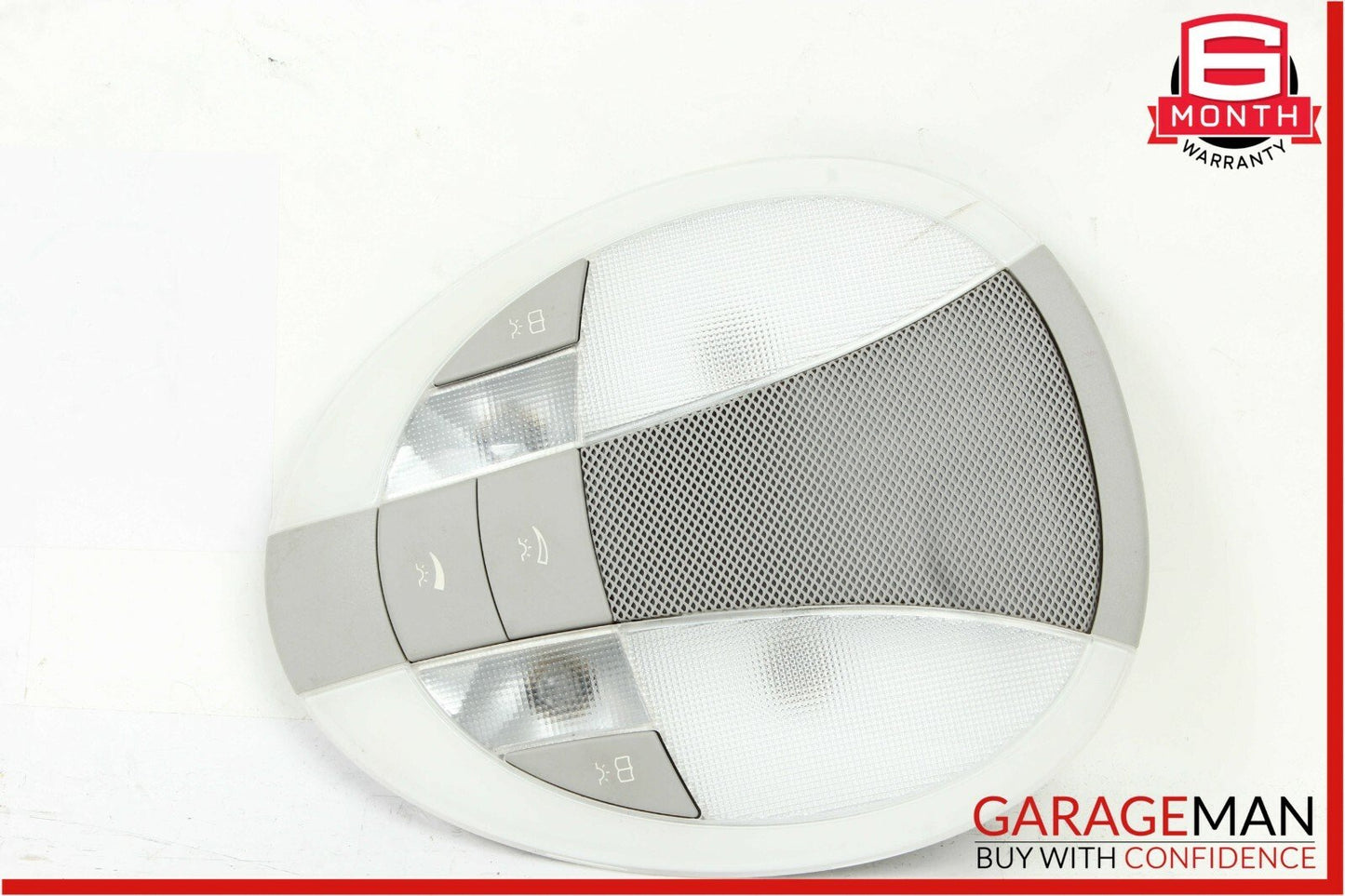 03-11 Mercedes CLS500 E350 Rear Overhead Dome Light Lamp Reading Map Gray