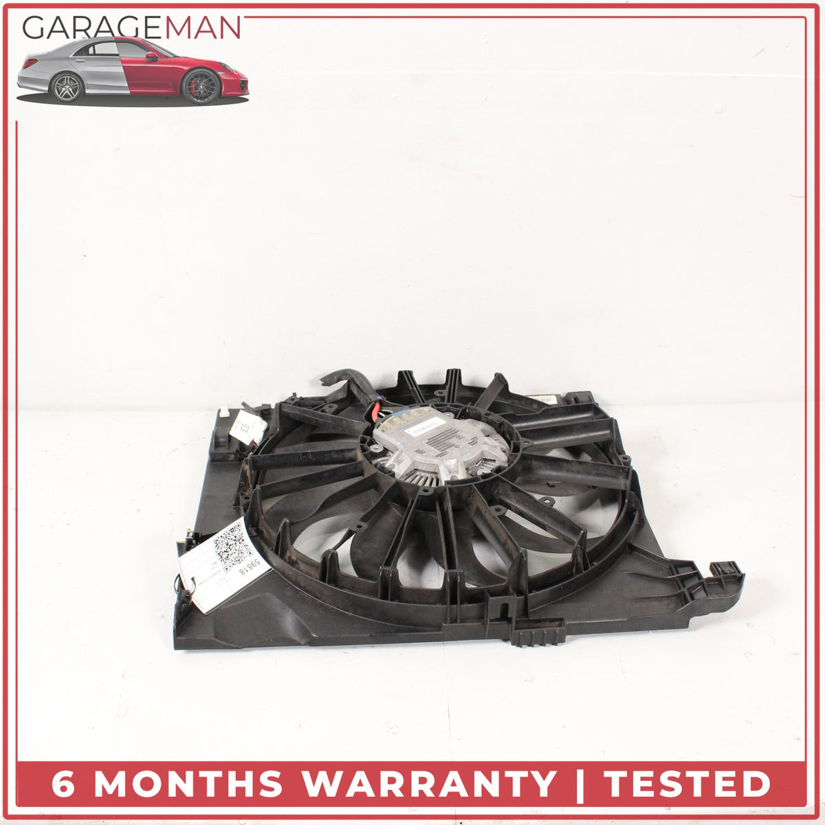 2010-2019 Jaguar XF X250 Engine Cooling Radiator Fan Motor 9W838C607BH OEM