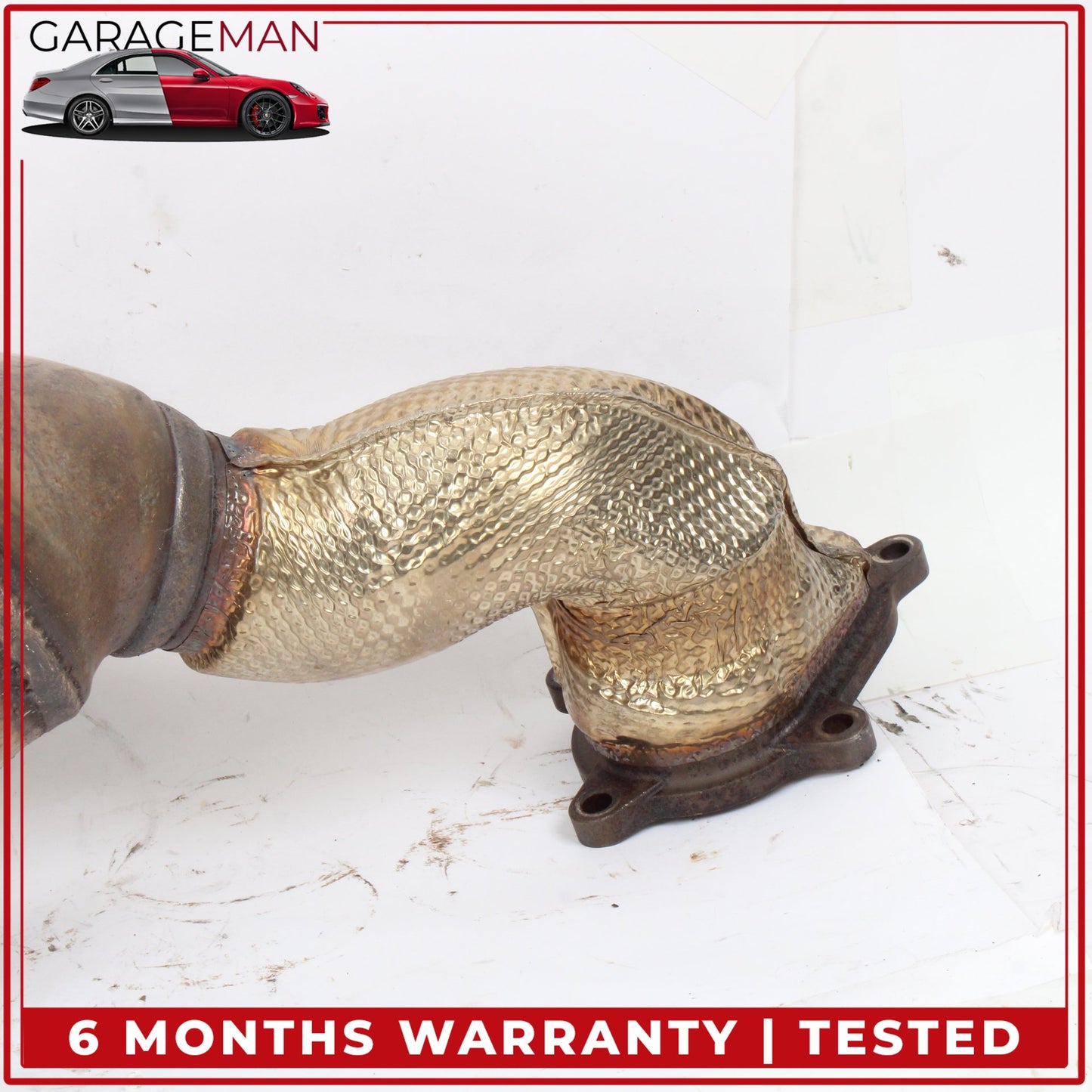 2013-2018 Audi S8 A8 S6 S7 RS7 4.0L V8 Left Exhaust Downpipe 4G0131703AJ OEM