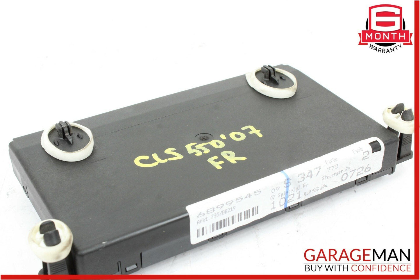 06-11 Mercedes W219 CLS500 Door Control Module Front Right Passenger Side