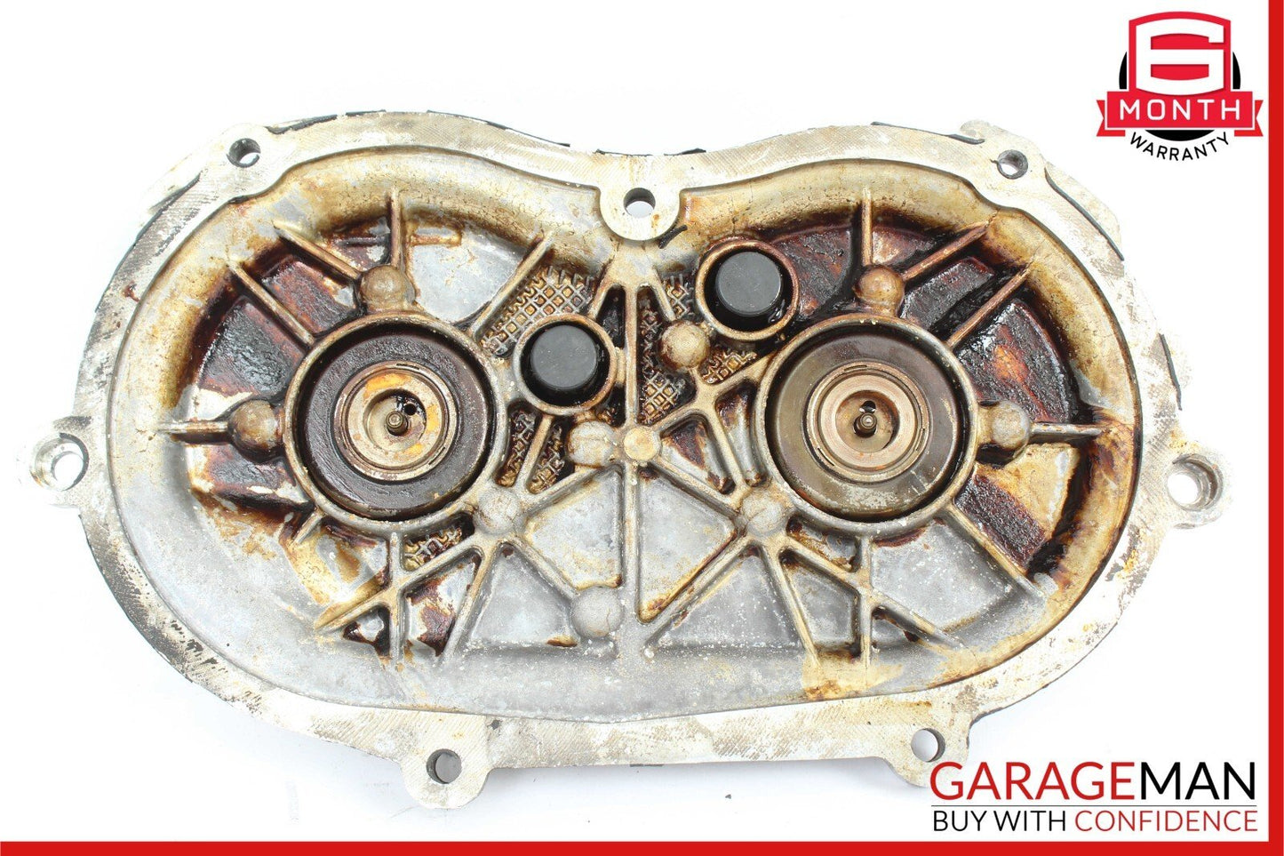06-13 Mercedes W212 E350 S550 Front Right Engine Timing Chain Cover Plate OEM