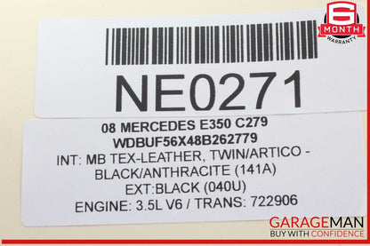 07-09 Mercedes W211 E350 Rear Right or Left Side Door Audio Sound Speaker OEM
