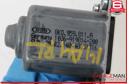 09-16 Audi A4 Rear Left Driver Side Window Regulator Motor 8K0959811A OEM