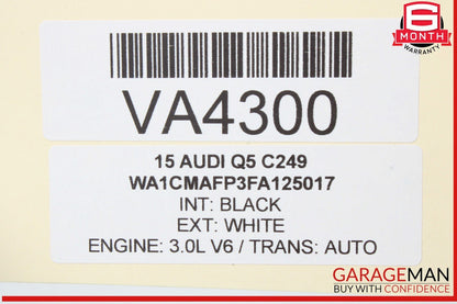 09-17 Audi Q5 SQ5 Rear View Camera Computer Control Module Unit 8R0907441A OEM