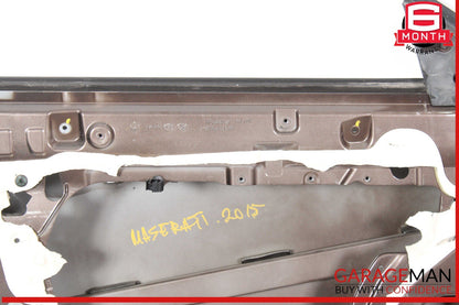 14-22 Maserati Quattroporte S M156 Front Left Driver Side Door Shell OEM