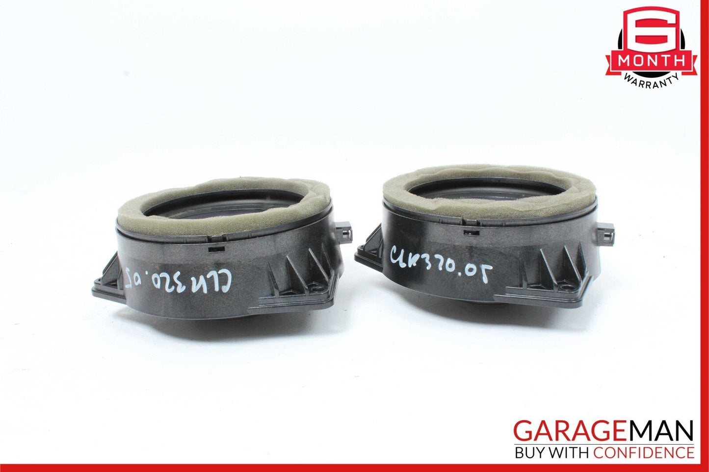 03-09 Mercedes W209 CLK320 Front Right & Left Door Audio Sound Speaker Set of 2
