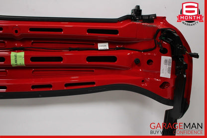 15-18 Ferrari California T Rear Tonneau Cover Convertible Roof Panel Red OEM 3k