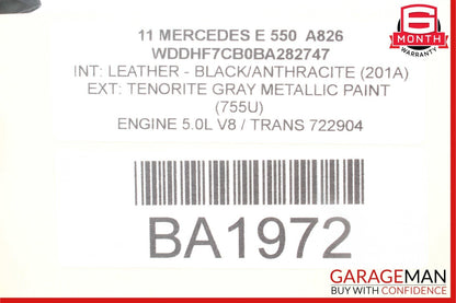 08-16 Mercedes W212 E550 C250 Top Roof Shark Fin GPS Radio Antenna OEM