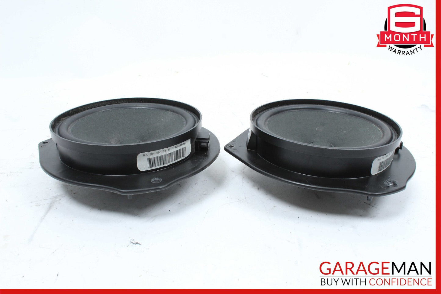 08-15 Mercedes W204 C250 C300 Front Right & Left Side Door Sound Audio Speakers