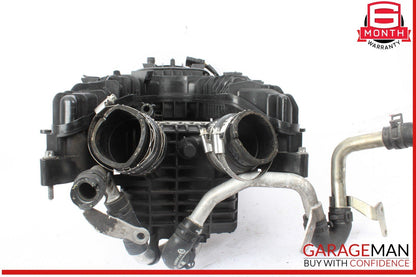 Mercedes W218 CLS550 Air Intake Manifold Distributor Engine Intercooler Radiator