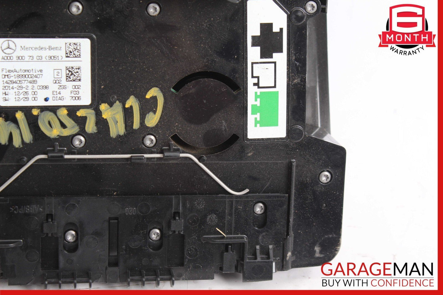 14-18 Mercedes W117 CLA250 Front Top Upper Overhead Console Dome Light Lamp Assy