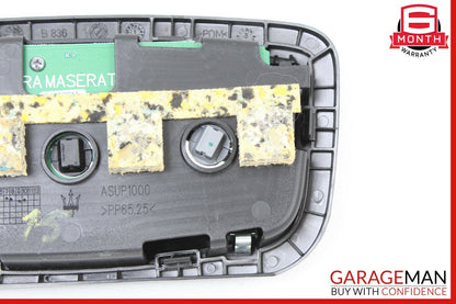 14-17 Maserati Ghibli Rear Overhead Dome Light Reading Lamp Module Black OEM