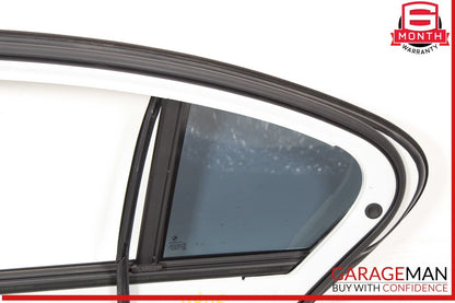 11-16 BMW 528i 535i 550i Rear Right Side Door Shell Panel White OEM