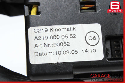 06-11 Mercedes W219 CLS500 CLS55 AMG Hazard Control Door Lock Switch Panel OEM