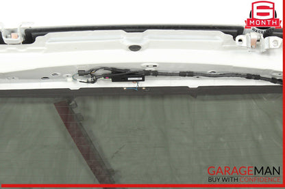 14-18 BMW X5 Rear Trunk Lid Liftgate Tailgate Assembly White OEM