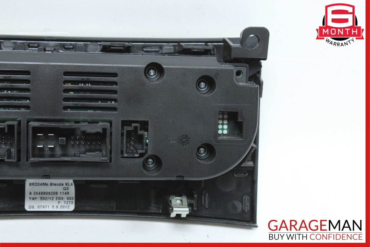 12-14 Mercedes W204 C300 C63 A/C Climate Temperature Heater Switch Control Beige
