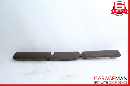 03-09 Mercedes W209 CLK350 Rear Seat Cushion Bolster Lower Bottom Spacer Brown