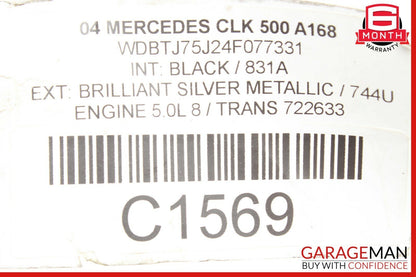 03-09 Mercedes W209 CLK320 Rear Right Passenger Side Lower Control Arm OEM