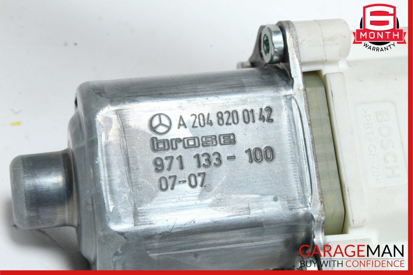 08-15 Mercedes W204 C350 C250 Front Left Door Window Regulator Motor Unit OEM