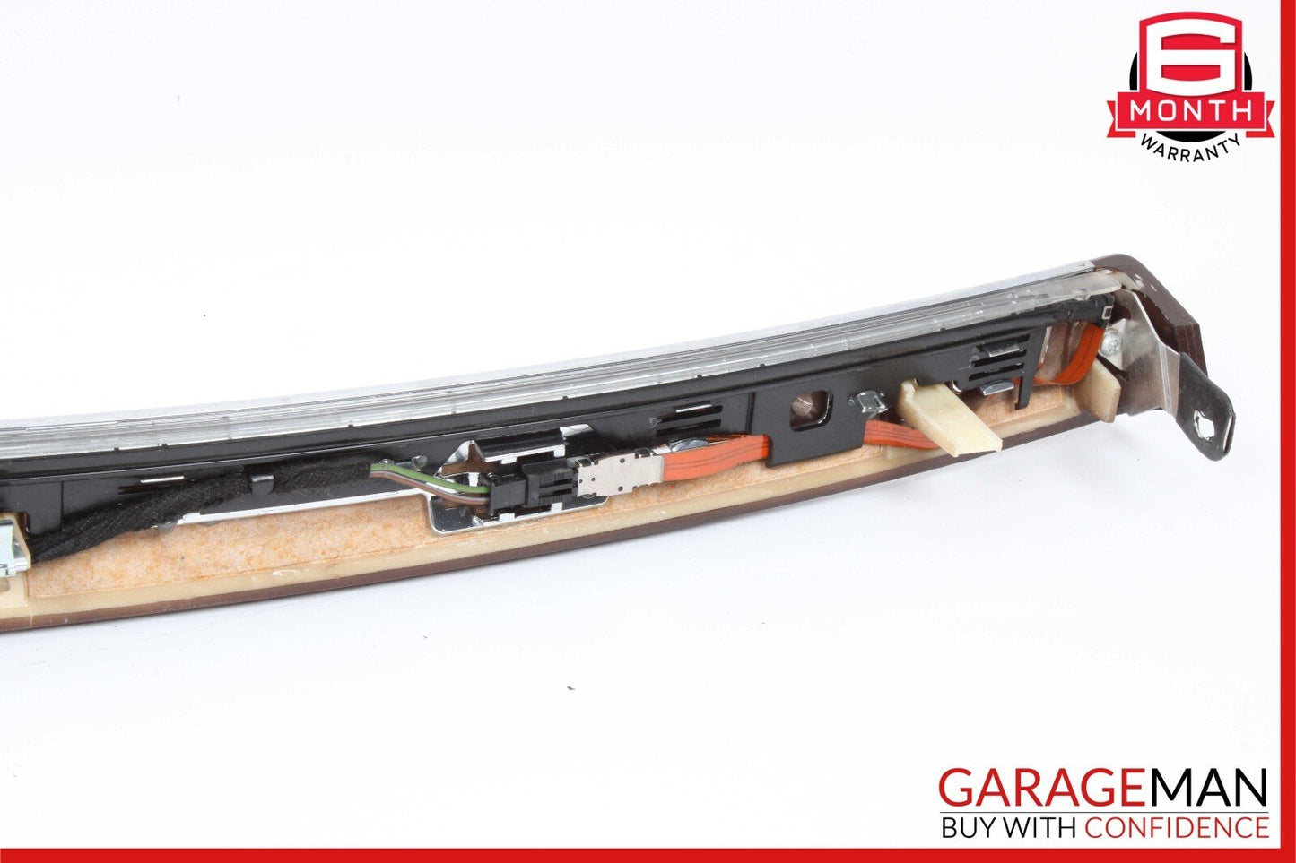 07-09 Mercedes W221 S550 Front Dashboard Dash Trim Panel Cover Bezel Wood OEM