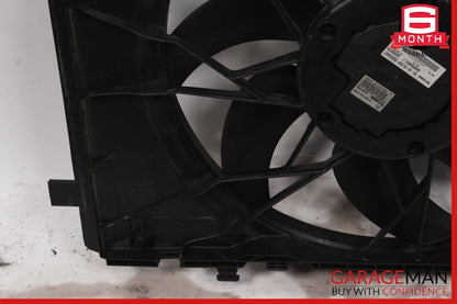 08-18 Mercedes SLK350 C350 CLS400 Engine Cooling Fan Shroud Motor Assembly