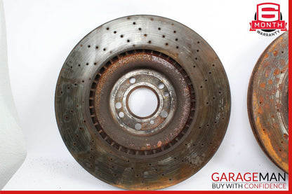 13-19 Mercedes X166 GL450 GL550 Complete Front & Rear Brake Rotor Disc Set of 4