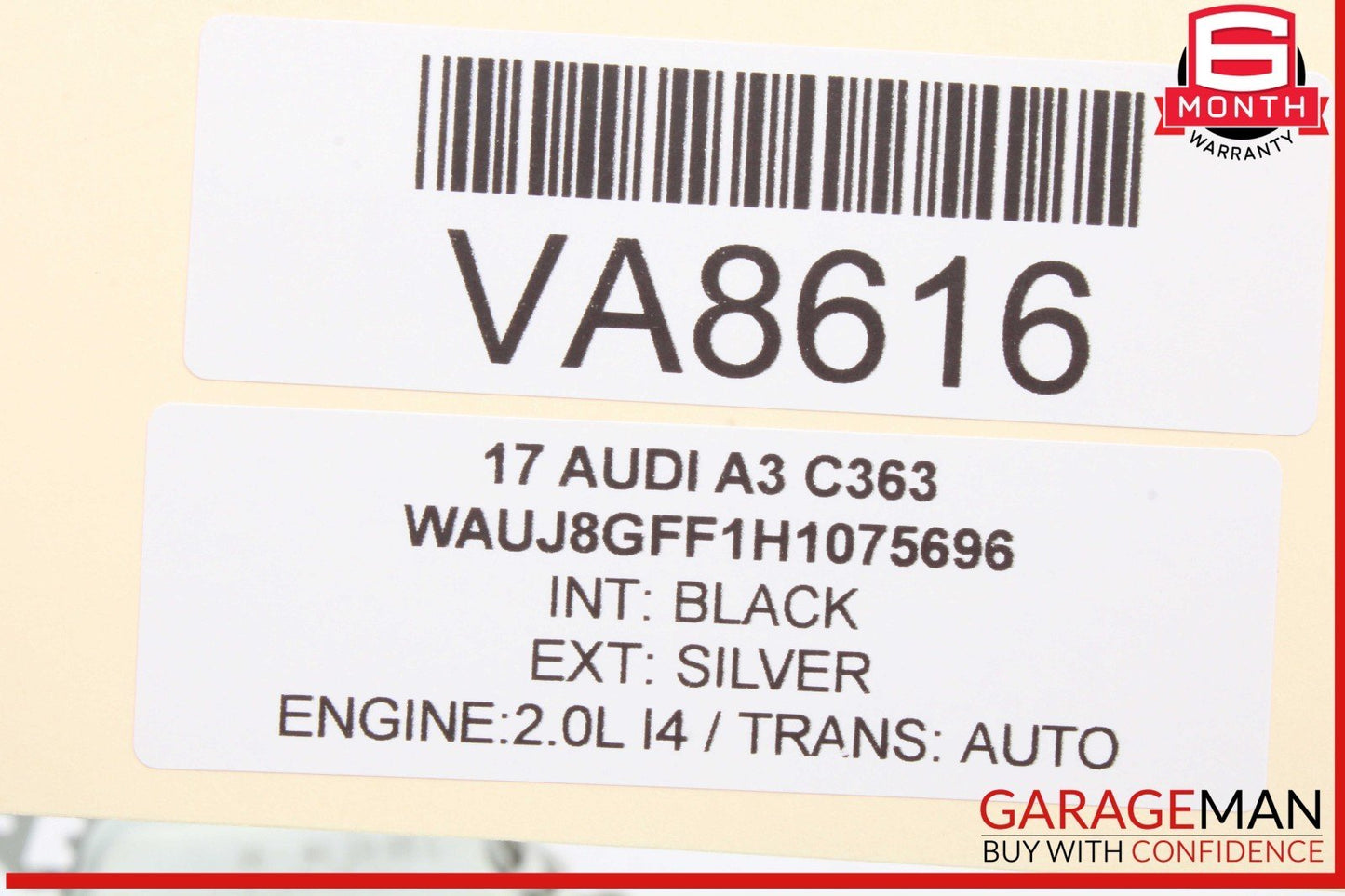 15-20 Audi A3 S3 Rear Left Driver Side Door Lock Latch Actuator 8K0839015G OEM