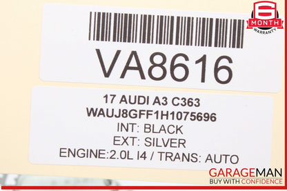 15-20 Audi A3 S3 Rear Left Driver Side Door Lock Latch Actuator 8K0839015G OEM