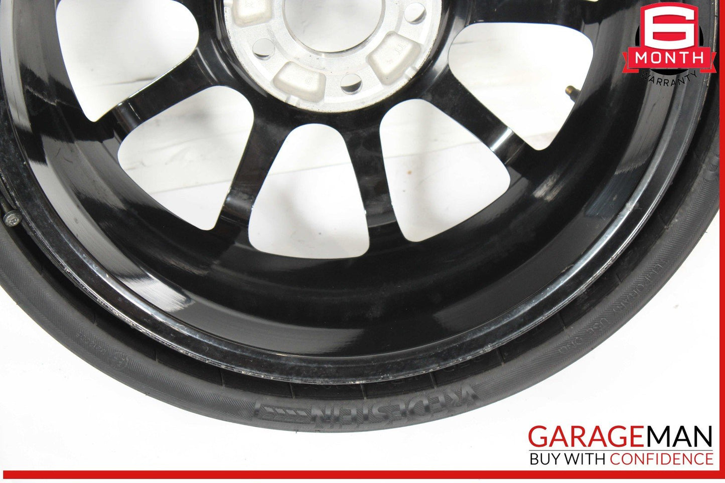 03-12 Mercedes R230 SL500 SL550 Emergency Spare Tire Wheel Donut Rim 17" 17 OEM