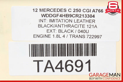 12-15 Mercedes C250 SLK250 7G Tronic Automatic Transmission 722997 OEM 140k