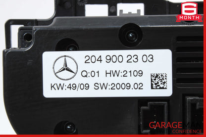 08-11 Mercedes W204 C250 C350 C300 AC A/C Heater Climate Control 2049002303 OEM