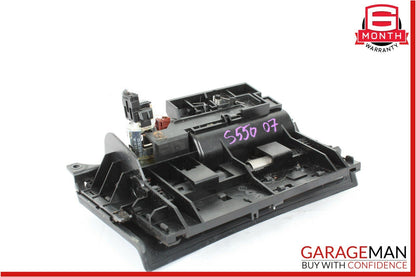 07-09 Mercedes W221 S550 Ash Tray Ashtray Lighter Trim Black 2216801552 OEM