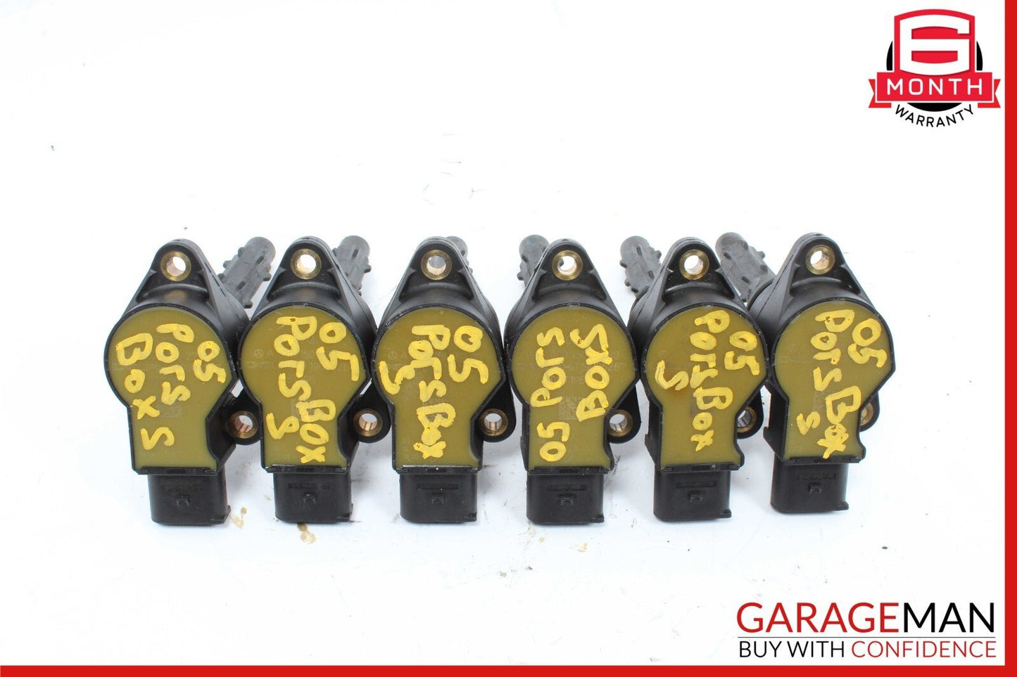 05-12 Porsche Boxster S 987 Ignition Coil Spark Module Igniter 6 Pc Set OEM