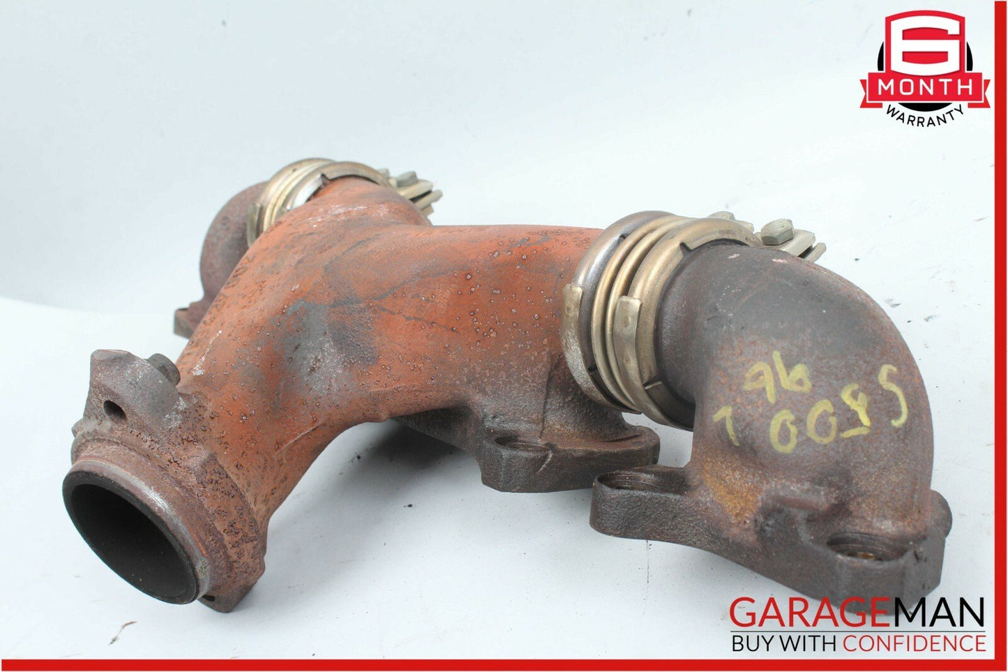 94-99 Mercedes W140 S500 CL500 Left Side Exhaust Manifold Header Pipe OEM
