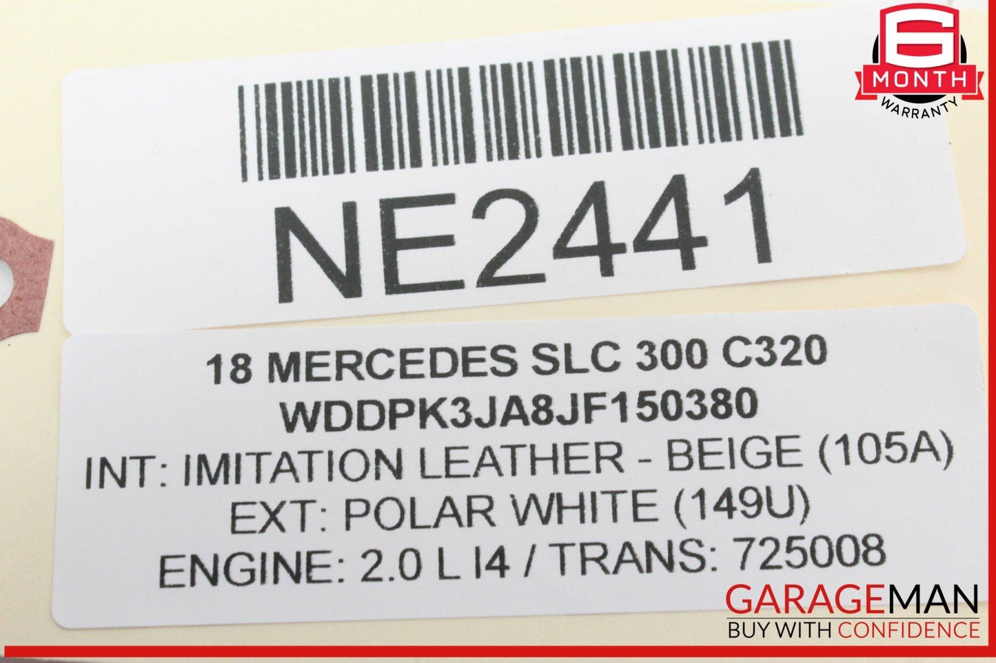 08-20 Mercedes R172 SLC300 E350 Front Right Side Door Control Module OEM